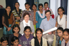 Prof-Graham-Brown-Director-The-Nossal-Institute-for-Global-Health-with-college-students-at-Zakhira-slum-colony
