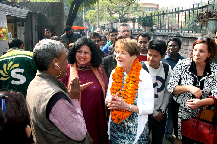 Canadian First Lady visits Asha