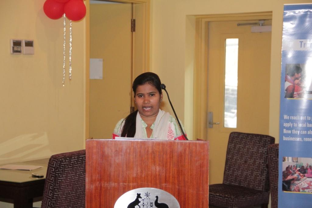 Kaushalya from Ekta Vihar slum colony speaks about her internship experiences over the past 2 years