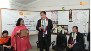 Britain’s Foreign Office Minister, Rt Hon Mark Field MP, visits Asha