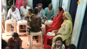 Luncheon at Asha's Zakhira slum community