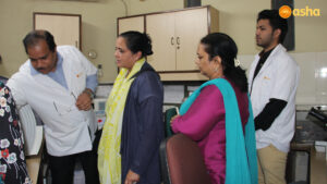 Dr Monica Pahuja with Ms Ayesha, Sr. Programme Manager at Asha