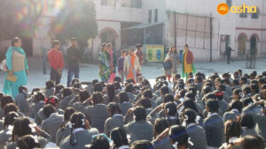 Tigri team at a govt. school