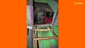Nageena in Asha's Seelampur slum community