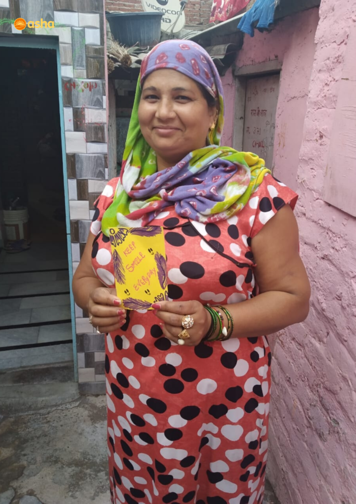 Asha COVID-19 Emergency Response: Asha Warriors spread cheer and comfort in slum homes