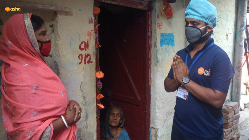 Asha COVID-19 Emergency Response: Asha Corona Warriors prompt actions saves a slum community