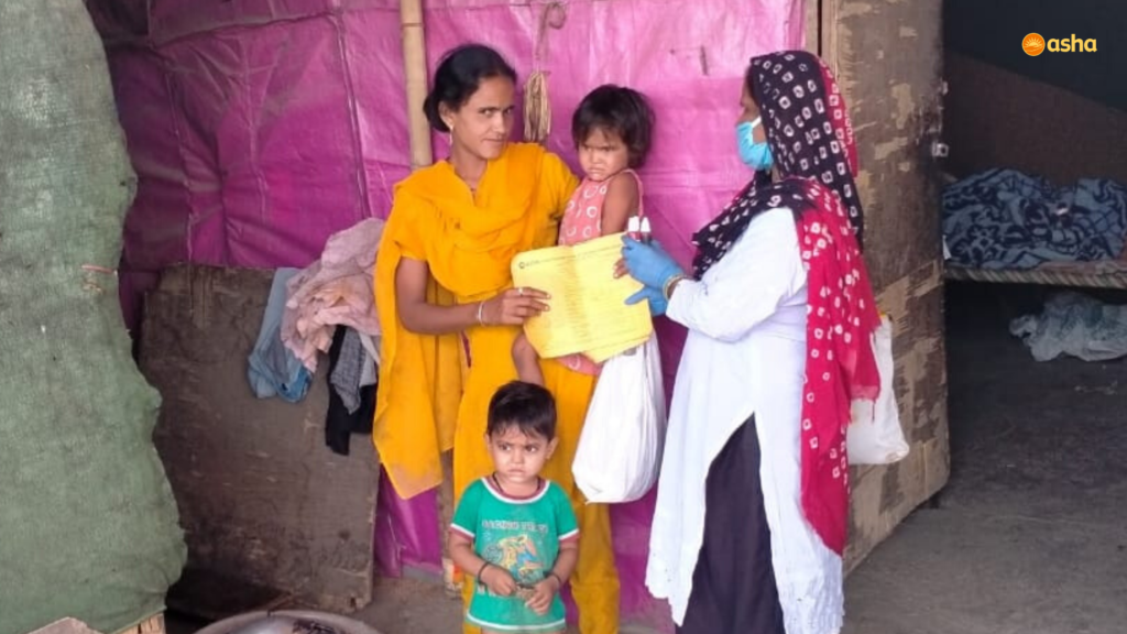 Asha COVID-19 Emergency Response: Asha focuses on providing aid to children in the slums as the lockdown extends