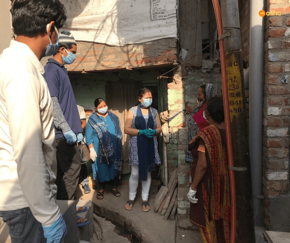 Asha COVID-19 Emergency Response: Dr Kiran meets families in Seelampur slum community