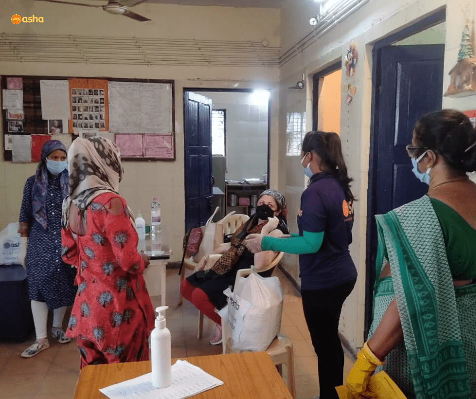 Asha COVID-19 Emergency Response: Dr Kiran visits families in Mayapuri slum community