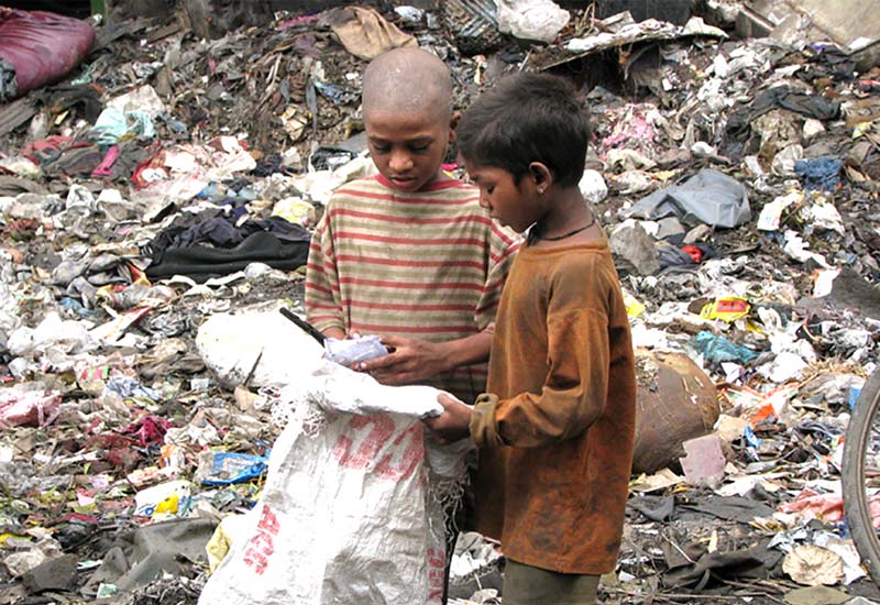 Slum dwellers are vulnerable to the effects of disease, poverty and despair
