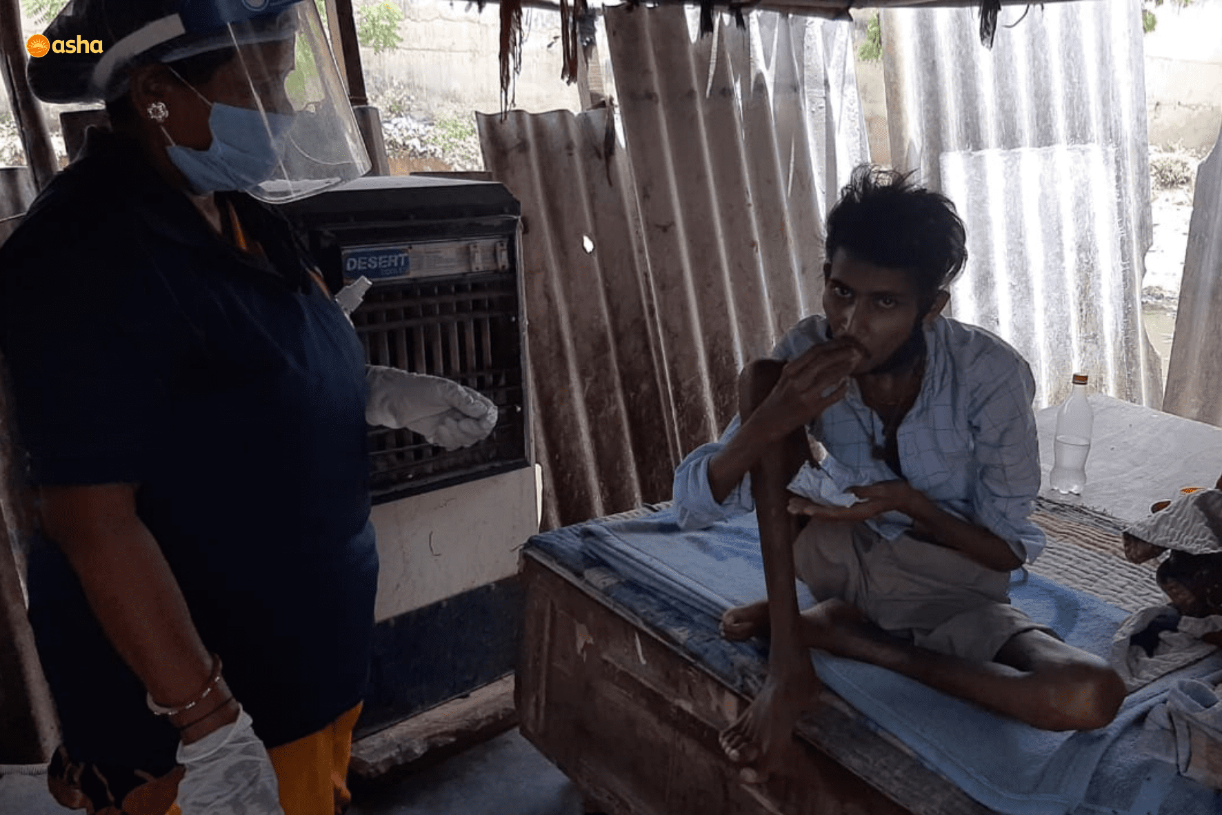 Asha COVID-19 Emergency Response: Asha treats relapsed Tuberculosis patients in the slums
