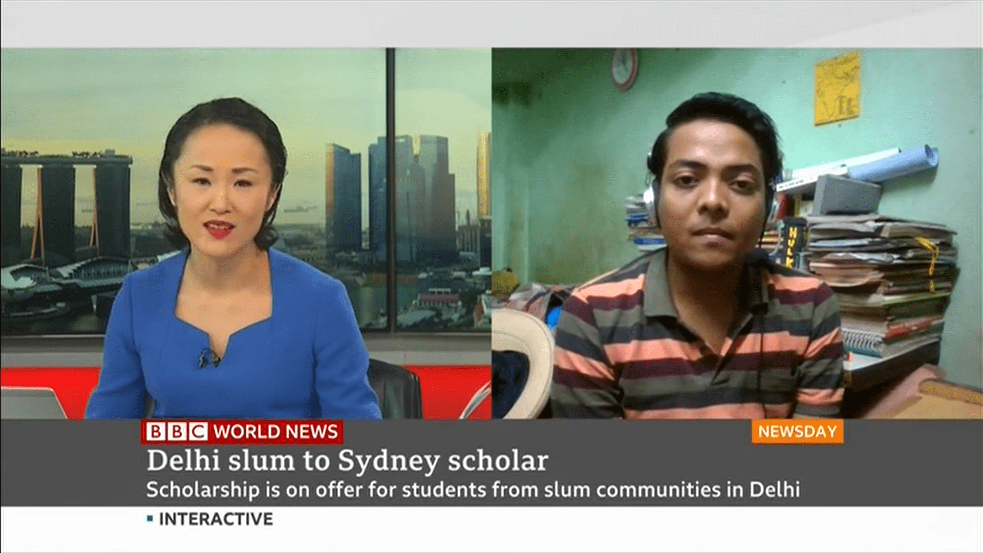 Tushar’s journey from Delhi slum to Sydney scholar