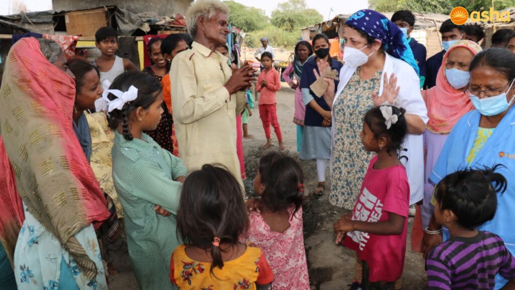 Flood Affected Riverbed Community Gains Hope and Courage from Dr Kiran