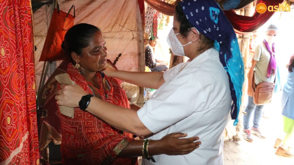 Flood Affected Riverbed Community Gains Hope and Courage from Dr Kiran