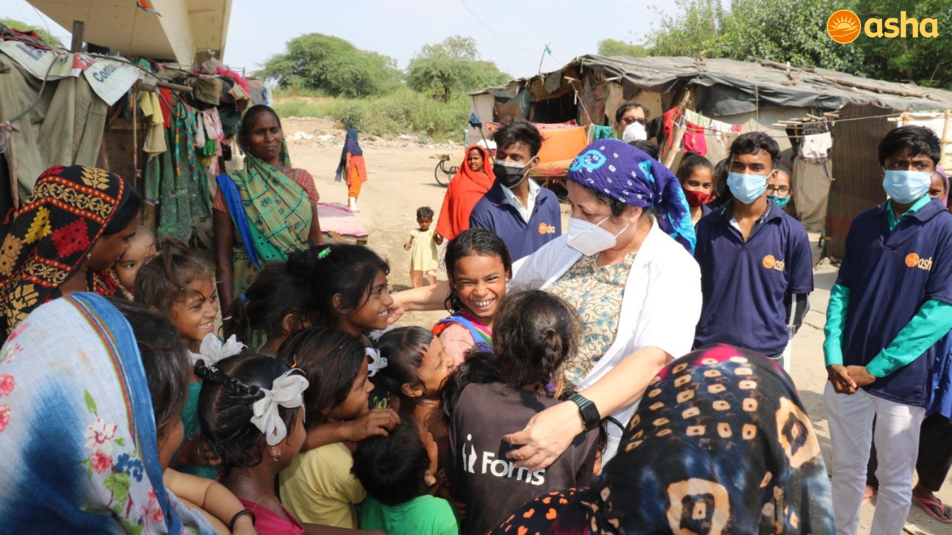 Flood Affected Riverbed Community Gains Hope and Courage from Dr Kiran