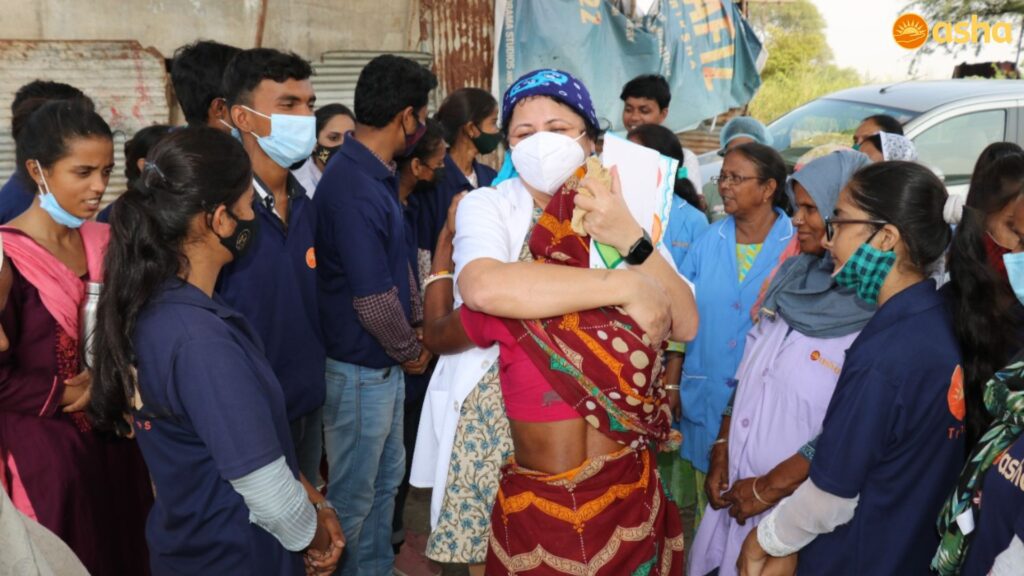 Flood Affected Riverbed Community Gains Hope and Courage from Dr Kiran