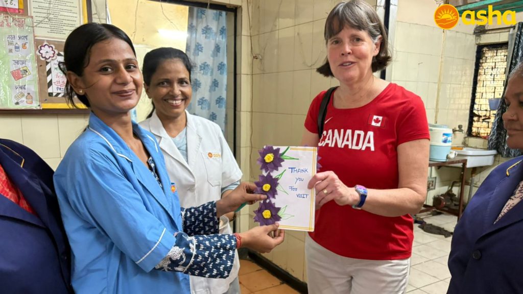 Asha Welcomes Canadian Chargé d’Affaires Ms. Jennifer Daubeny to Mayapuri: A Deep Dive into Community Empowerment